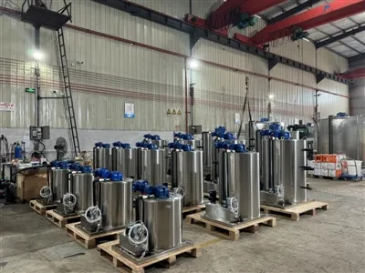 Evaporator de mașini de gheață cu fulgi
